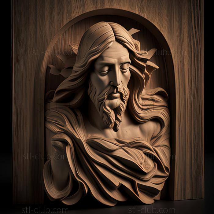 3D model st jesus (STL)